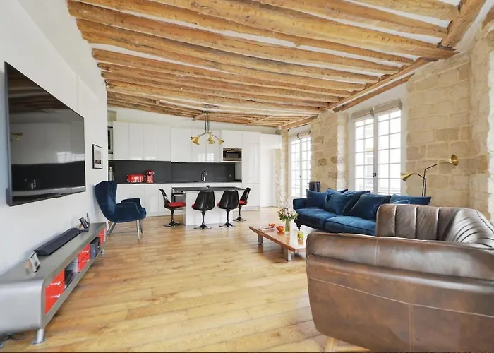Apartment Luxury In Prestigious Le Marais - Location Paris